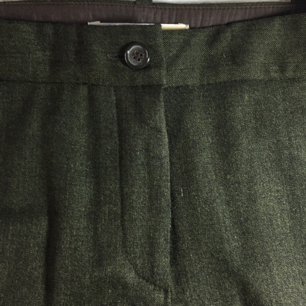 MIchael  KORS. Green Pants . Made in ITAlY. Size 6 - Picture 3 of 8